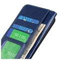 Nokia C21 Wallet Schutzhülle mit Magnetverschluss - Blau