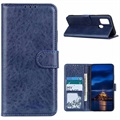 OnePlus Nord N10 5G Wallet Schutzhülle mit Magnetverschluss - Blau