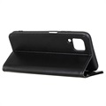 Samsung Galaxy A42 5G Wallet Schutzhülle mit Magnetverschluss - Schwarz
