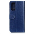 Samsung Galaxy A52 5G, Galaxy A52s Wallet Schutzhülle mit Magnetverschluss - Blau