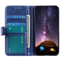 iPhone 13 Mini Wallet Schutzhülle mit Magnetverschluss - Blau