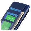 iPhone 13 Pro Wallet Schutzhülle mit Stand - Blau