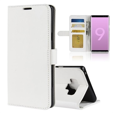 Samsung Galaxy Note9 Wallet Hülle mit Stand-Funktion - Weiß