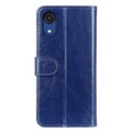 Samsung Galaxy A03 Core Wallet Schutzhülle mit Magnetverschluss - Blau