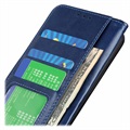 Sony Xperia 10 IV Wallet Schutzhülle mit Magnetverschluss - Blau