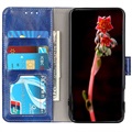 Xiaomi 12 Pro Wallet Schutzhülle mit Magnetverschluss - Blau