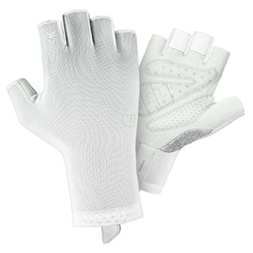 West Biking YP0211265 Shock-Absorb Hälfte-Finger Radfahren Handschuhe - XXL - Weiß