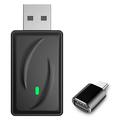 Drahtloser CarPlay & Android Auto 2-in-1 USB-Dongle mit USB-C-Adapter