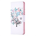 Wonder Serie iPhone 14 Pro Wallet Hülle - Baumblüte