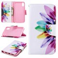 iPhone XR Wallet Schutzhülle - Wunder Serie - Blume