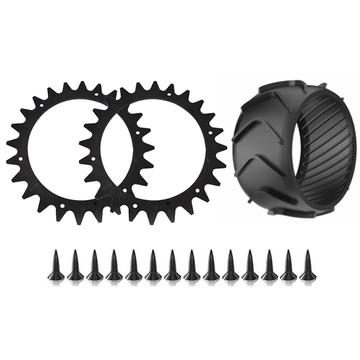 Worx Landroid S/M Serie Roboter-Rasenmäher Anti-Rutsch-Spikes & Radschutz-Set