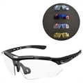 Wozinsky WSG-B01 Polarisierte Sonnenbrille mit Linsenset - Schwarz