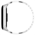 X-Shaped Xiaomi Mi Band 5/6 Armband - 37mm - Silber