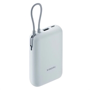 Xiaomi 10000mAh Power Bank mit integriertem USB-C Kabel 22.5W - Eisblau