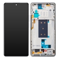 Xiaomi 11T Pro Oberschale & LCD Display 5600040K3S00 - Silber