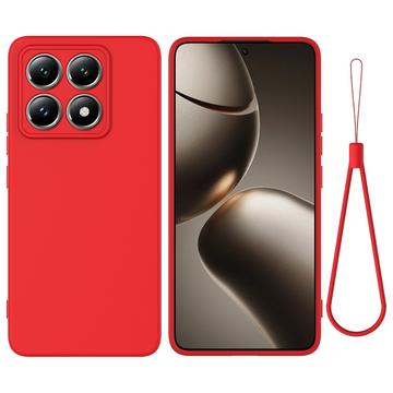 Xiaomi 14T Pro Liquid Silikonhülle - Rot