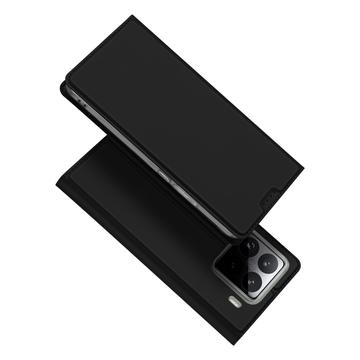 Xiaomi 15 Pro Dux Ducis Skin Pro Flip Hülle - Schwarz
