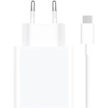 Xiaomi 33W USB-A Reise-Ladegerät mit USB-C Kabel MDY-16-EF - Weiß