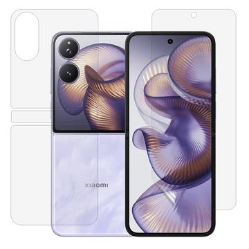 Xiaomi Mix Flip 2 Full Cover Schutzfolie-Set - Durchsichtig