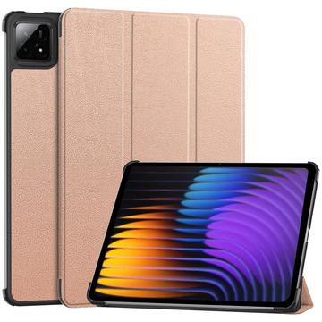 Xiaomi Pad 7/7 Pro Tri-Fold Serie Smart Folio Hülle - Roségold