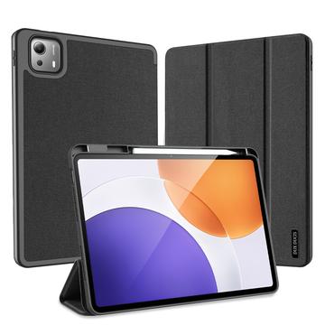 Xiaomi Pad 7S Pro 12.5 Dux Ducis Domo Tri-Fold Smart Folio Hülle - Schwarz