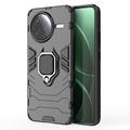 Xiaomi Redmi K80/Poco F7 Pro Hybrid-Hülle mit Ringhalterung - Schwarz