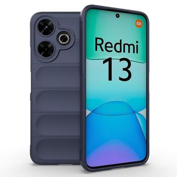 Xiaomi Redmi Note 13R/Redmi 13 5G Rugged TPU Hülle - Dunkel Blau
