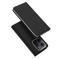 Xiaomi Redmi Note 14 4G Dux Ducis Skin Pro Flip Hülle - Schwarz