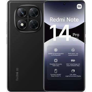 Xiaomi Redmi Note 14 Pro - 256GB - Schwarz