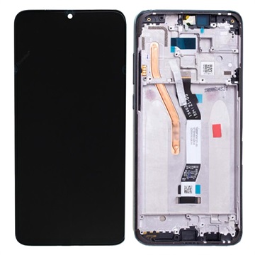 Xiaomi Redmi Note 8 Pro Oberschale & LCD Display 56000500G700 - Schwarz