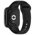 Xiaomi Redmi Watch 3 Lite/3 Active Soft Silikonarmband - Schwarz