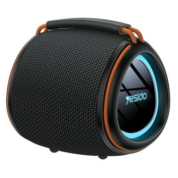 Yesido YSW40 Tragbarer Bluetooth-Lautsprecher mit Subwoofer 8W - Schwarz