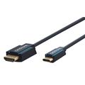 Clicktronic Premium USB-C auf HDMI Adapter Kabel - 3m