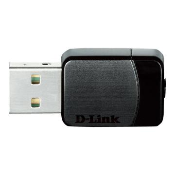 D-Link DWA-171 AC600 MU-MIMO WLAN-USB-Adapter - Schwarz