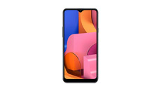 Samsung Galaxy A20s Panzerglas und Schutzfolie