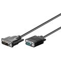 Goobay DVI-A / Full HD VGA Kabel - 1m - Vernickelter