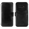 iDeal of Sweden STHLM Samsung Galaxy S10 Schutzhülle mit Geldbörse - Schwarz