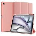 iPad Air 13 2024/2025 Dux Ducis Domo Tri-Fold Smart Folio Hülle - Rosa