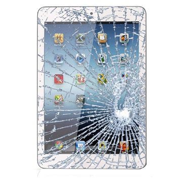 iPad mini Displayglas & Touch Screen Reparatur - Weiss