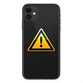 iPhone 11 Akkufachdeckel Reparatur - inkl. Rahmen - Schwarz