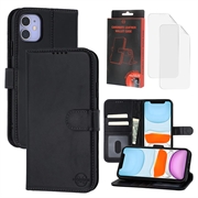 iPhone 11 MyTPhone CardMate Leder Wallet Hülle