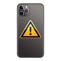 iPhone 11 Pro Akkufachdeckel Reparatur - inkl. Rahmen - Schwarz