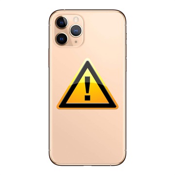 iPhone 11 Pro Akkufachdeckel Reparatur - inkl. Rahmen - Gold