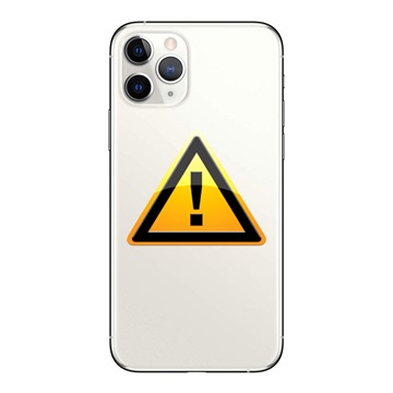 iPhone 11 Pro Akkufachdeckel Reparatur - inkl. Rahmen - Silber