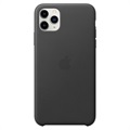 iPhone 11 Pro Max Apple Lederhülle MX0E2ZM/A - Schwarz