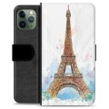 iPhone 11 Pro Premium Schutzhülle mit Geldbörse - Paris