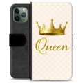 iPhone 11 Pro Premium Schutzhülle mit Geldbörse - Königin