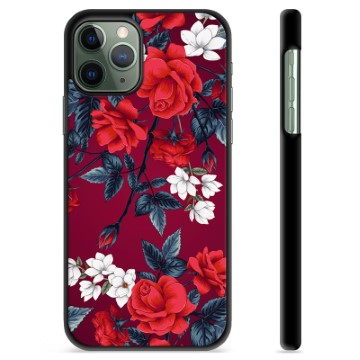 iPhone 11 Pro Schutzhülle - Vintage Blumen