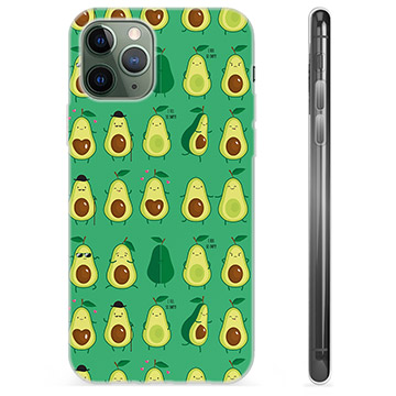 iPhone 11 Pro TPU Hülle - Avocado Muster