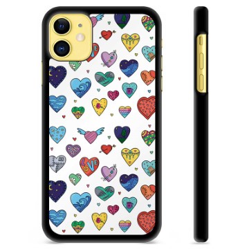iPhone 11 Schutzhülle - Herzen